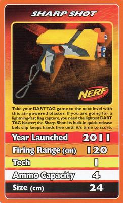 2012 Top Trumps Nerf #NNO Sharp Shot Front
