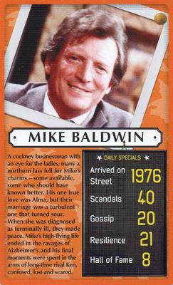 2009 Top Trumps Specials Coronation Street #NNO Mike Baldwin Front