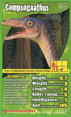 2013 Top Trumps Dinosaurs #NNO Compsognathus Front