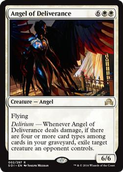 2016 Magic the Gathering Shadows over Innistrad #2 Angel of Deliverance Front