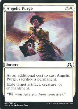 2016 Magic the Gathering Shadows over Innistrad #3 Angelic Purge Front