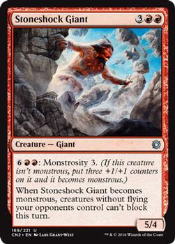 2016 Magic the Gathering Conspiracy: Take the Crown #169 Stoneshock Giant Front