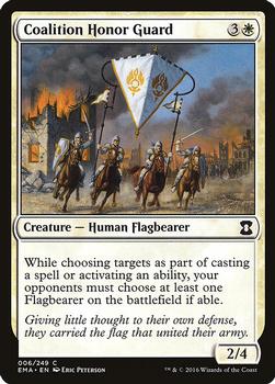 2016 Magic the Gathering Eternal Masters #6 Coalition Honor Guard Front
