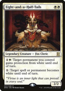 2016 Magic the Gathering Eternal Masters #7 Eight-and-a-Half-Tails Front
