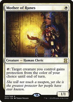 2016 Magic the Gathering Eternal Masters #22 Mother of Runes Front