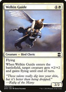 2016 Magic the Gathering Eternal Masters #36 Welkin Guide Front