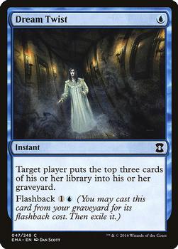 2016 Magic the Gathering Eternal Masters #47 Dream Twist Front