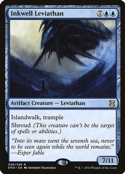 2016 Magic the Gathering Eternal Masters #56 Inkwell Leviathan Front