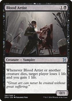 2016 Magic the Gathering Eternal Masters #81 Blood Artist Front
