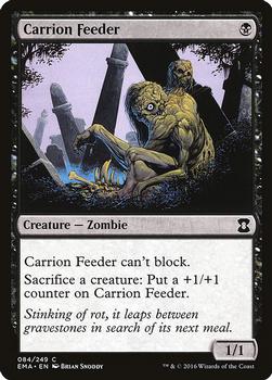 2016 Magic the Gathering Eternal Masters #84 Carrion Feeder Front