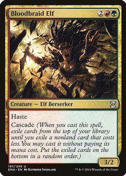 2016 Magic the Gathering Eternal Masters #197 Bloodbraid Elf Front
