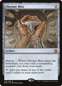 2016 Magic the Gathering Eternal Masters #219 Chrome Mox Front