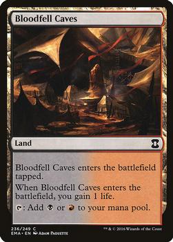 2016 Magic the Gathering Eternal Masters #236 Bloodfell Caves Front