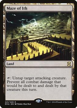 2016 Magic the Gathering Eternal Masters #241 Maze of Ith Front