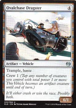 2016 Magic the Gathering Kaladesh #225 Ovalchase Dragster Front