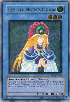 2005 Yu-Gi-Oh! The Lost Millennium #TLM-EN034 Elemental Mistress Doriado Front