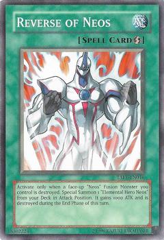 2007 Yu-Gi-Oh! Tactical Evolution #TAEV-EN046 Reverse of Neos Front