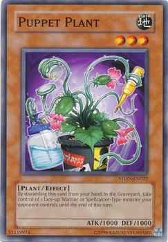 2007 Yu-Gi-Oh! Strike of Neos #STON-EN022 Puppet Plant Front
