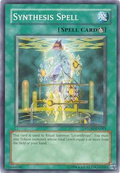 2007 Yu-Gi-Oh! Strike of Neos #STON-EN043 Synthesis Spell Front