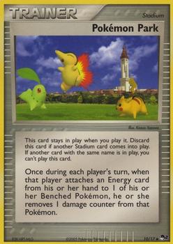2005 Pokemon POP Series 2 #10/17 Pokémon Park Front