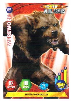 2009 Panini Doctor Who Alien Armies #26 Werewolf Front