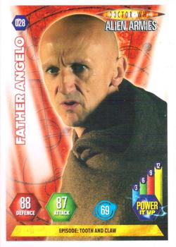 2009 Panini Doctor Who Alien Armies #28 Father Angelo Front
