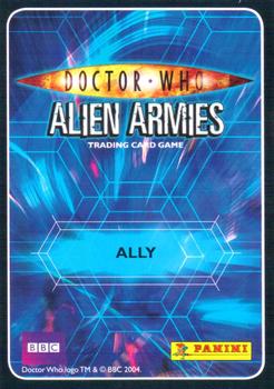 2009 Panini Doctor Who Alien Armies #40 Mrs Moore Back