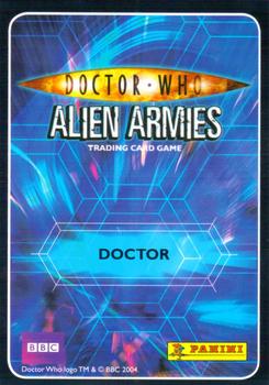 2009 Panini Doctor Who Alien Armies - Super Foil Embossed #E2 The Second Doctor Back