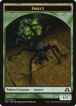 2016 Magic the Gathering Shadows over Innistrad - Tokens #007/018 Insect Front