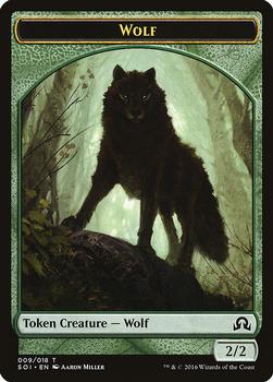 2016 Magic the Gathering Shadows over Innistrad - Tokens #009/018 Wolf Front