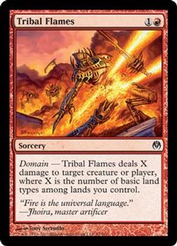 2010 Magic the Gathering Duel Decks:  Phyrexia vs. The Coalition #51 Tribal Flames Front