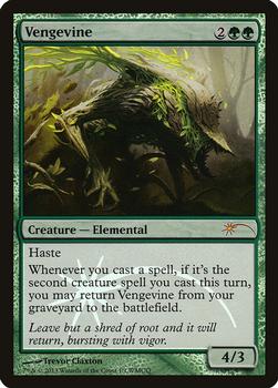 2013 Magic the Gathering Miscellaneous Promos #NNO Vengevine Front
