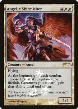 2013 Magic the Gathering Miscellaneous Promos #A11 Angelic Skirmisher Front