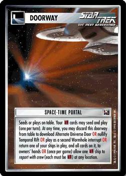 1995 Decipher Star Trek First Edition Promotional & Tournament  Cards #NNO Space-Time Portal Front