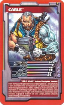 2005 Top Trumps Marvel Comics Heroes 3 #NNO Cable Front
