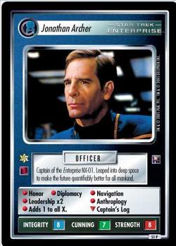 2006 Decipher Star Trek Enterprise Collection #NNO Jonathan Archer Front