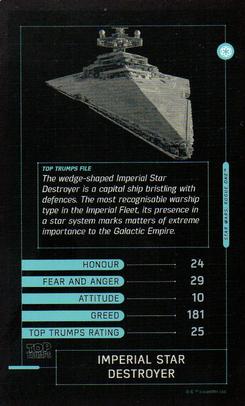 2016 Top Trumps Star Wars Rogue One #NNO Imperial Star Destroyer Front