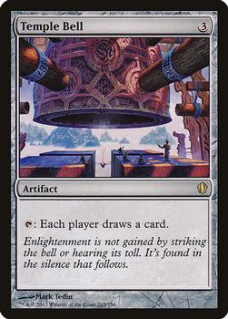 2013 Magic the Gathering Commander 2013 #265 Temple Bell Front