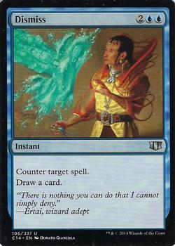 2014 Magic the Gathering Commander 2014 #106 Dismiss Front