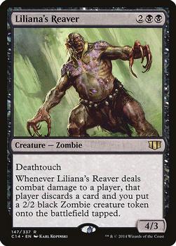 2014 Magic the Gathering Commander 2014 #147 Liliana's Reaver Front