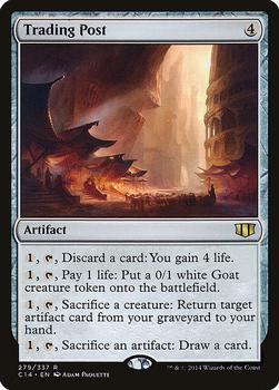 2014 Magic the Gathering Commander 2014 #279 Trading Post Front