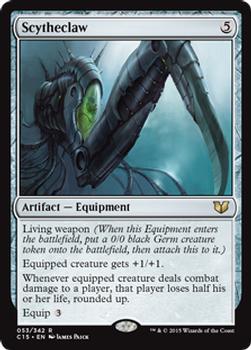 2015 Magic the Gathering Commander 2015 #53 Scytheclaw Front