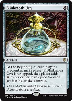 2016 Magic the Gathering Commander #244 Blinkmoth Urn Front