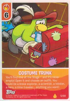2009 Topps Club Penguin Card-Jitsu Fire #5 Costume Trunk Front