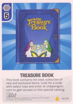 2009 Topps Club Penguin Card-Jitsu Fire #42 Treasure Book Front