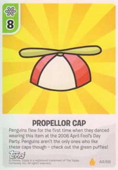 2009 Topps Club Penguin Card-Jitsu Fire #44 Propellor Cap Front