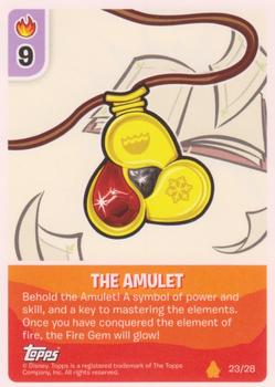 2010 Topps Club Penguin Card Jitsu Fire Expansion Deck #23 The Amulet Front