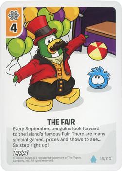 2010 Topps Club Penguin Card-Jitsu Water #16 The Fair Front