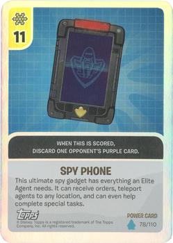2010 Topps Club Penguin Card-Jitsu Water #78 Spy Phone Front