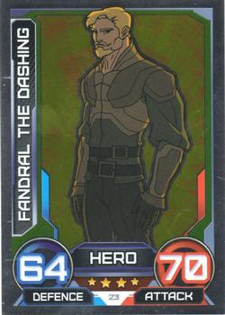 2014 Topps Marvel Hero Attax Series 3 #23 Fandral the Dashing Front